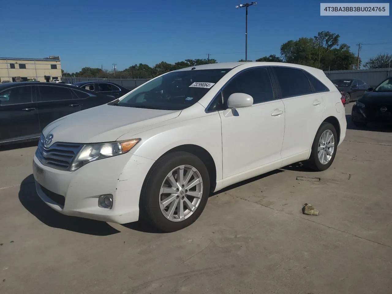 4T3BA3BB3BU024765 2011 Toyota Venza