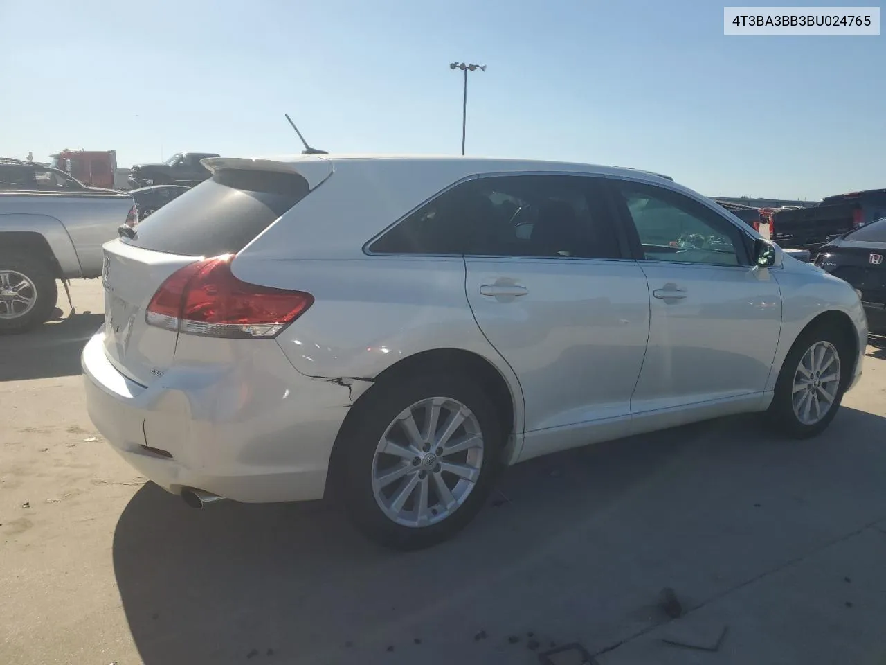 2011 Toyota Venza VIN: 4T3BA3BB3BU024765 Lot: 73299064