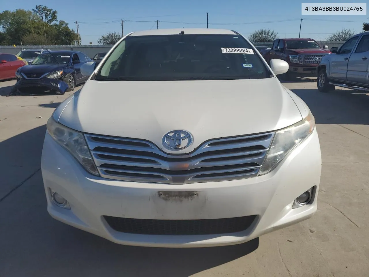 2011 Toyota Venza VIN: 4T3BA3BB3BU024765 Lot: 73299064