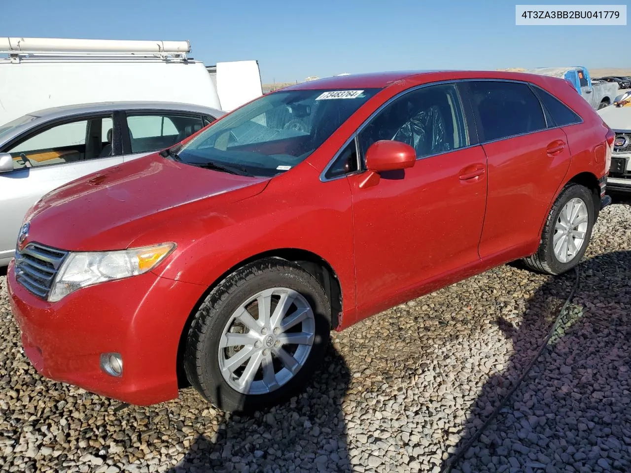 2011 Toyota Venza VIN: 4T3ZA3BB2BU041779 Lot: 73483764