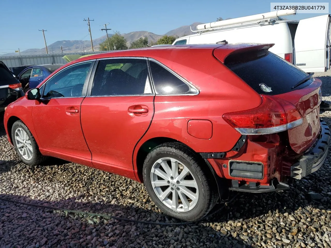 2011 Toyota Venza VIN: 4T3ZA3BB2BU041779 Lot: 73483764