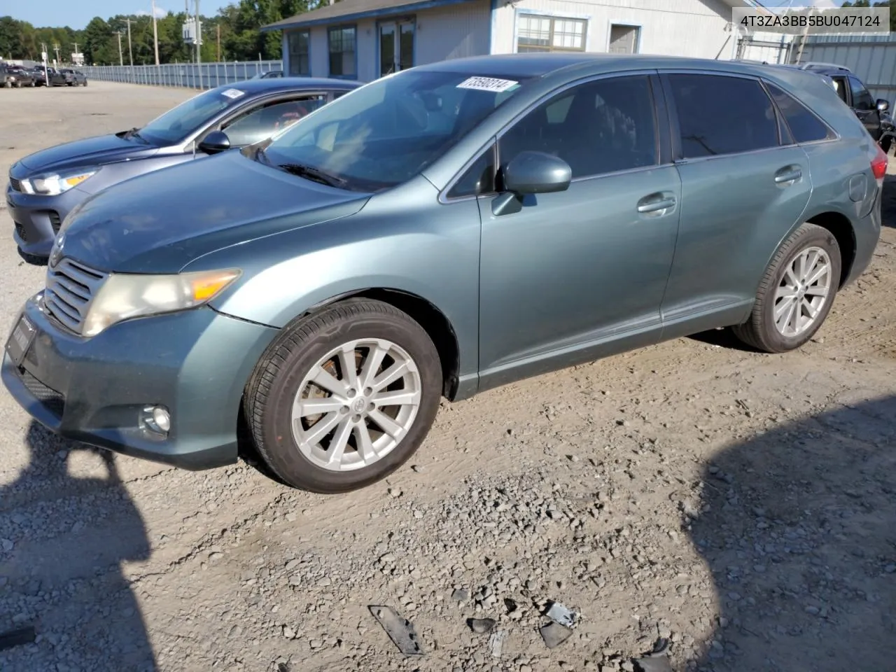 2011 Toyota Venza VIN: 4T3ZA3BB5BU047124 Lot: 73590314