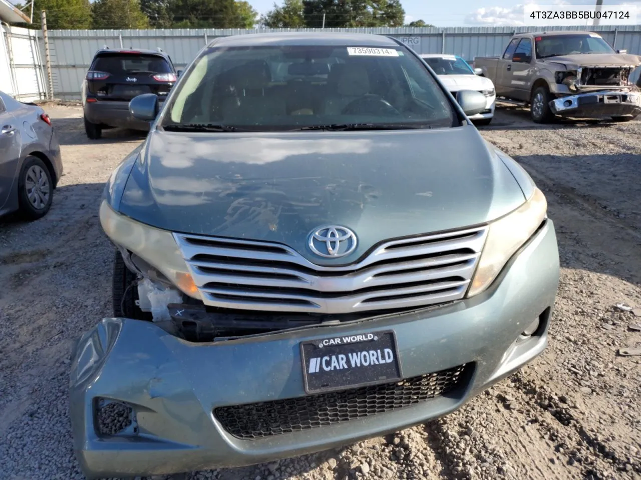 2011 Toyota Venza VIN: 4T3ZA3BB5BU047124 Lot: 73590314