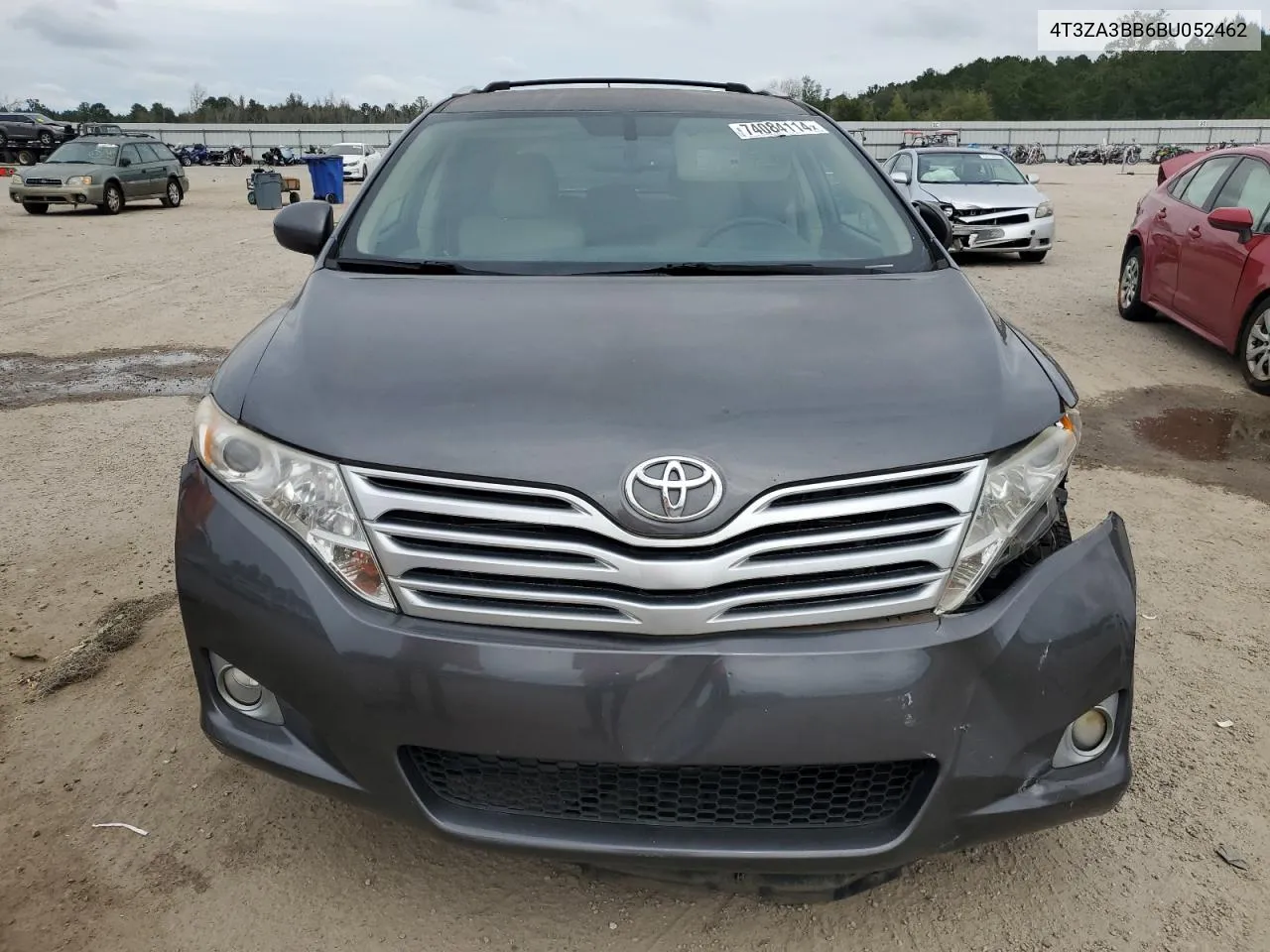 2011 Toyota Venza VIN: 4T3ZA3BB6BU052462 Lot: 74084114