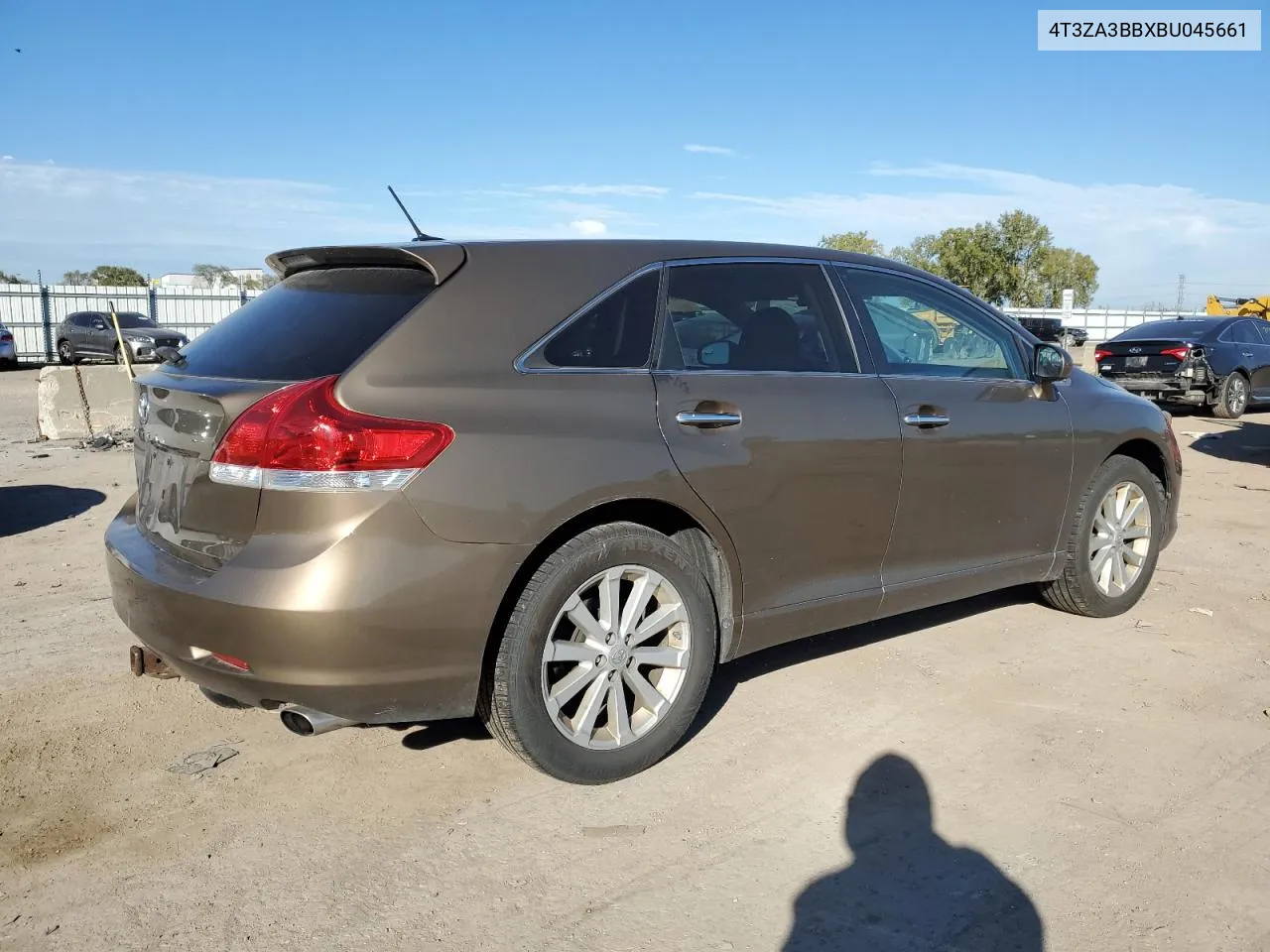 2011 Toyota Venza VIN: 4T3ZA3BBXBU045661 Lot: 74555144