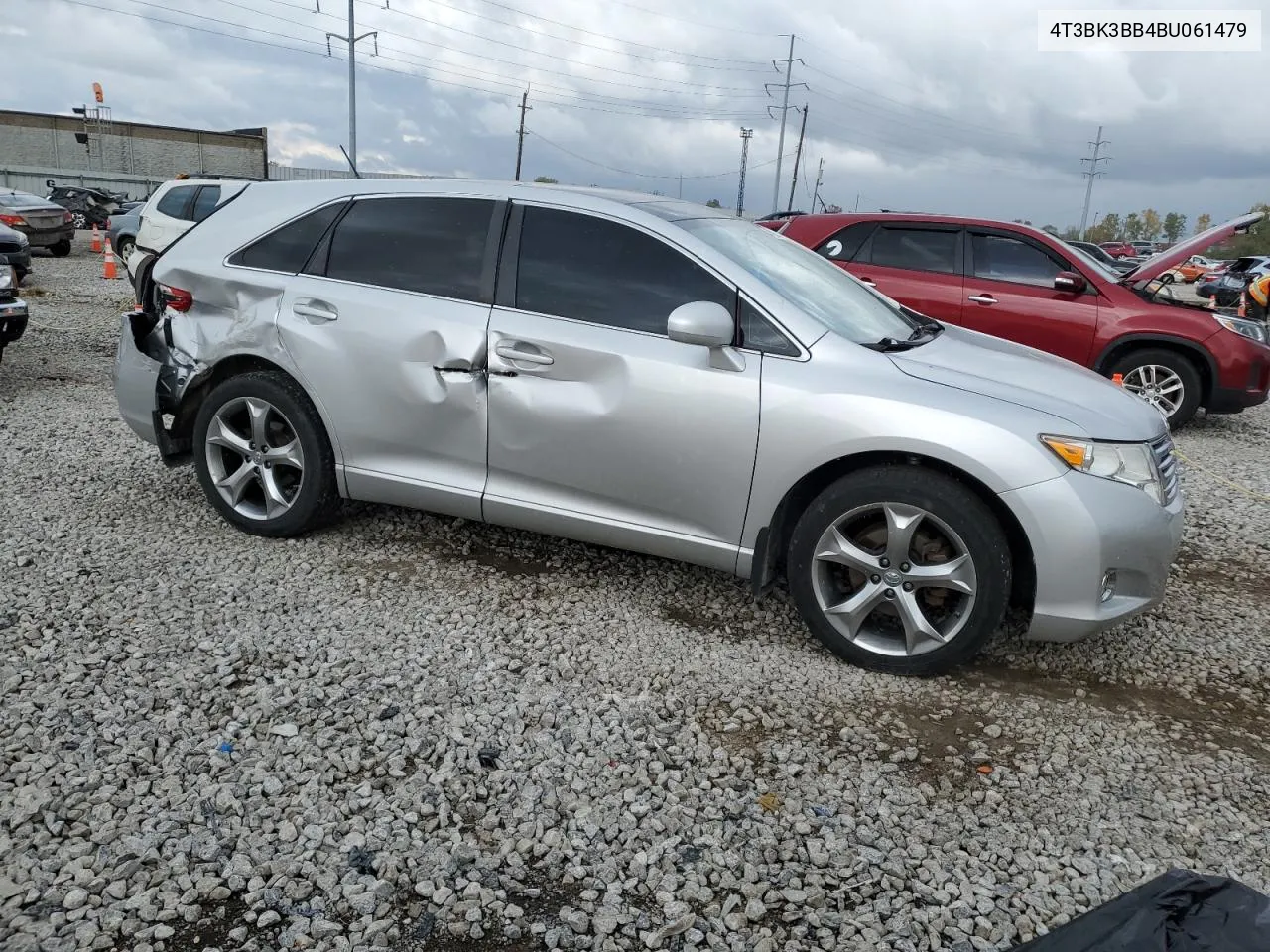 2011 Toyota Venza VIN: 4T3BK3BB4BU061479 Lot: 74892544