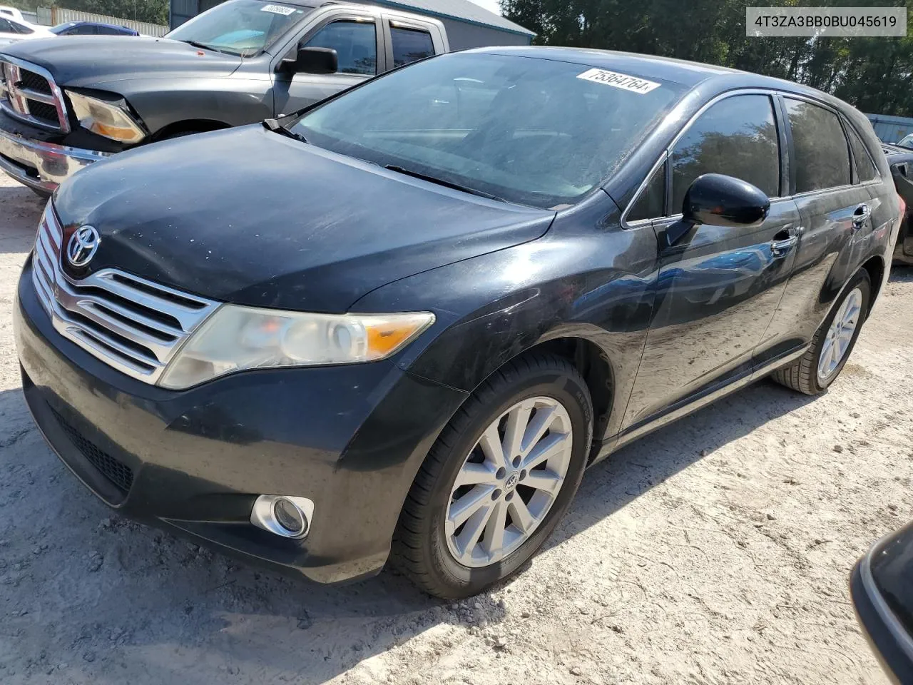 2011 Toyota Venza VIN: 4T3ZA3BB0BU045619 Lot: 75364764