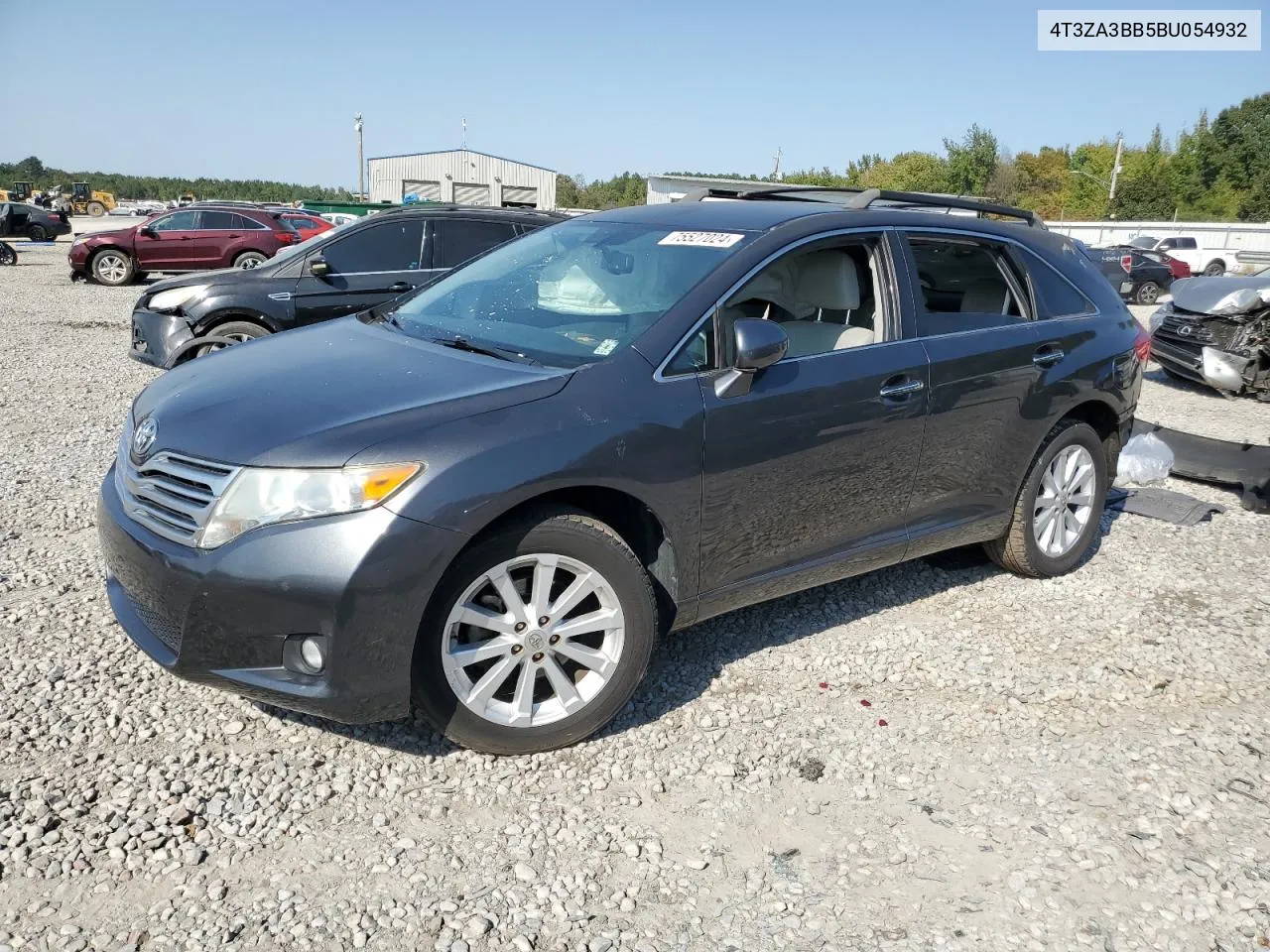 2011 Toyota Venza VIN: 4T3ZA3BB5BU054932 Lot: 75527024