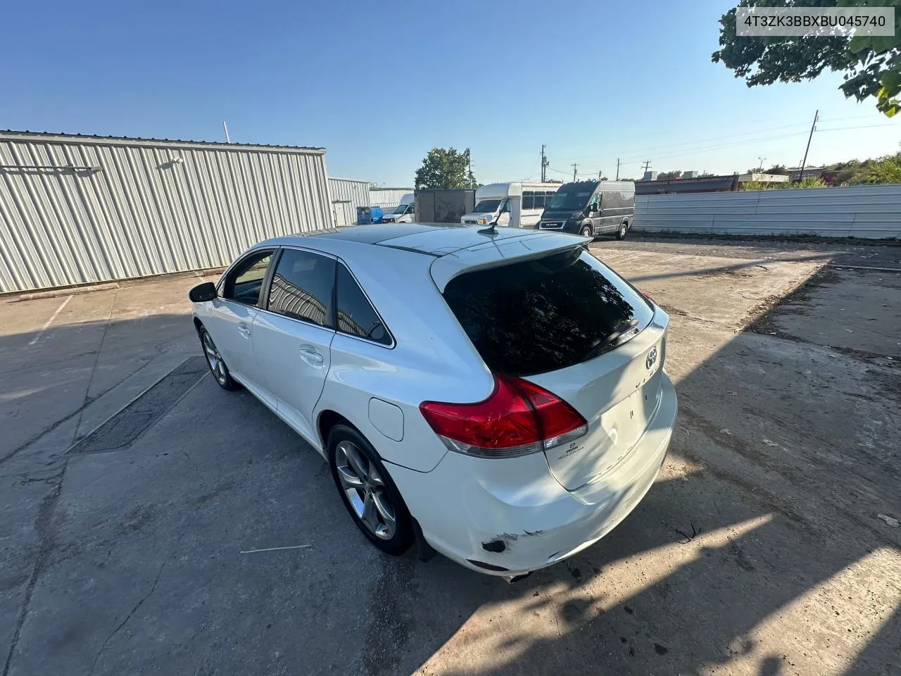 2011 Toyota Venza VIN: 4T3ZK3BBXBU045740 Lot: 75571254