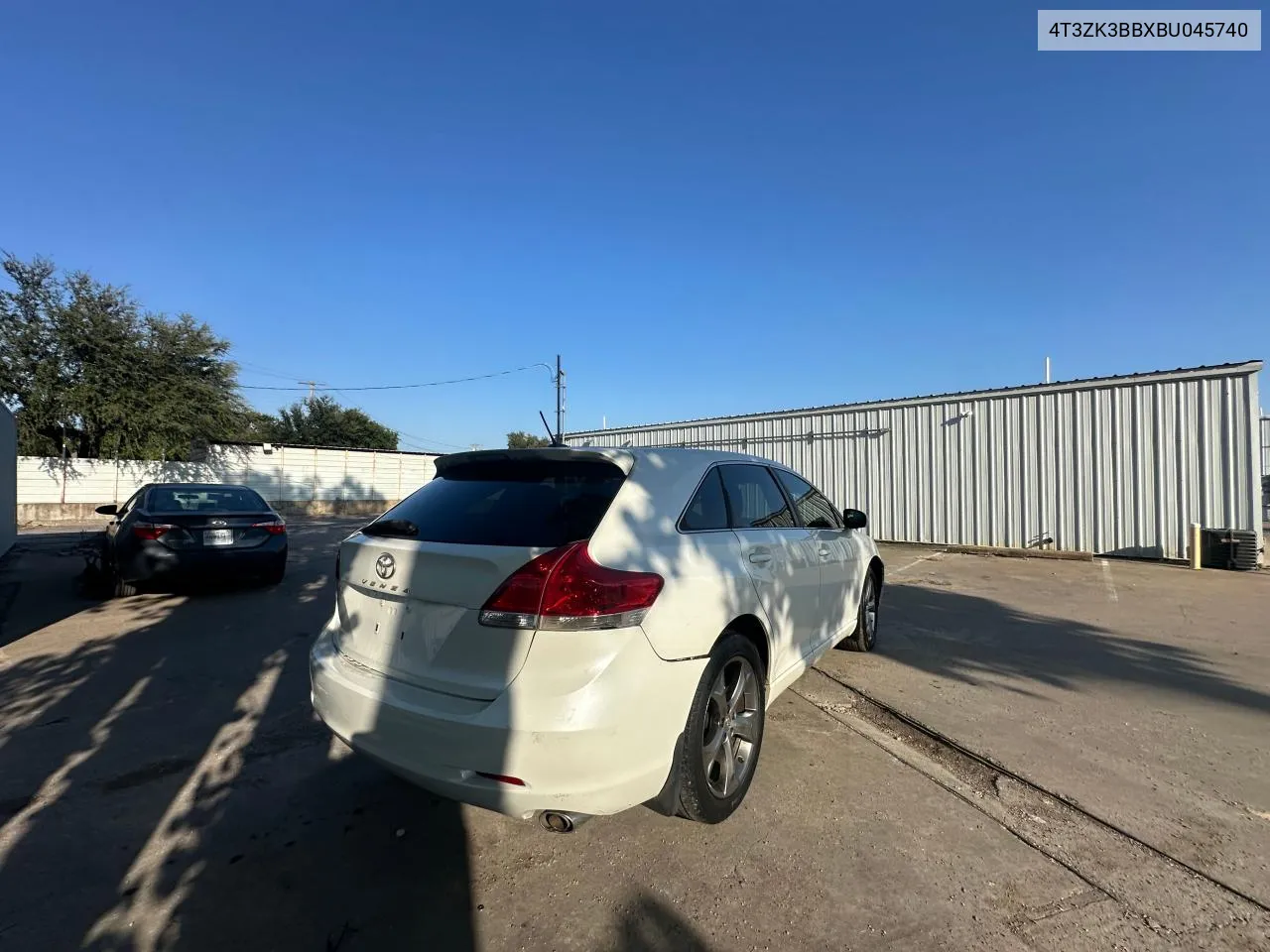 2011 Toyota Venza VIN: 4T3ZK3BBXBU045740 Lot: 75571254