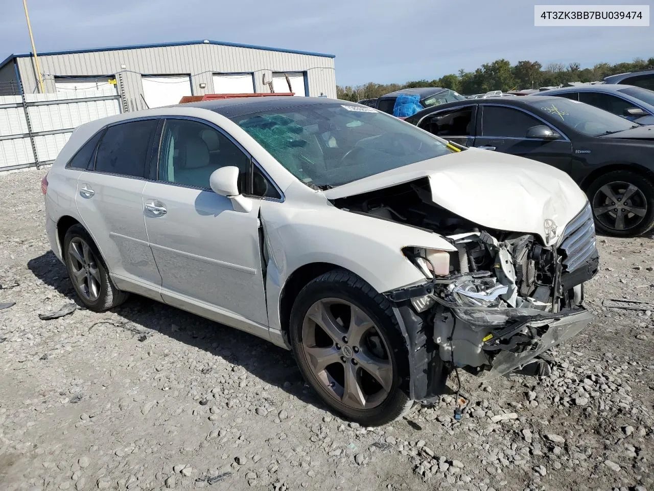 2011 Toyota Venza VIN: 4T3ZK3BB7BU039474 Lot: 75836674