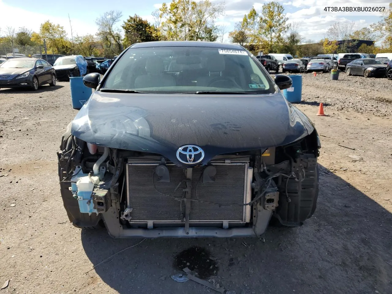 4T3BA3BBXBU026027 2011 Toyota Venza