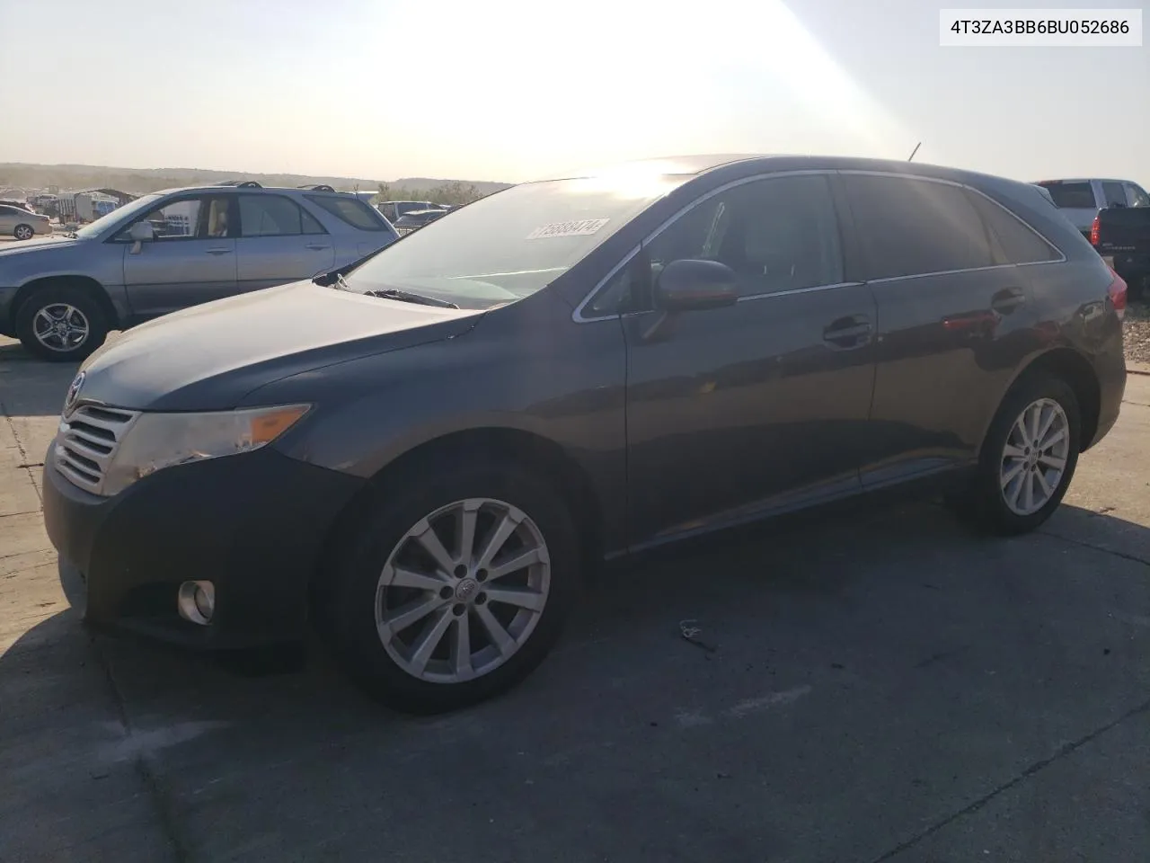 2011 Toyota Venza VIN: 4T3ZA3BB6BU052686 Lot: 75888474