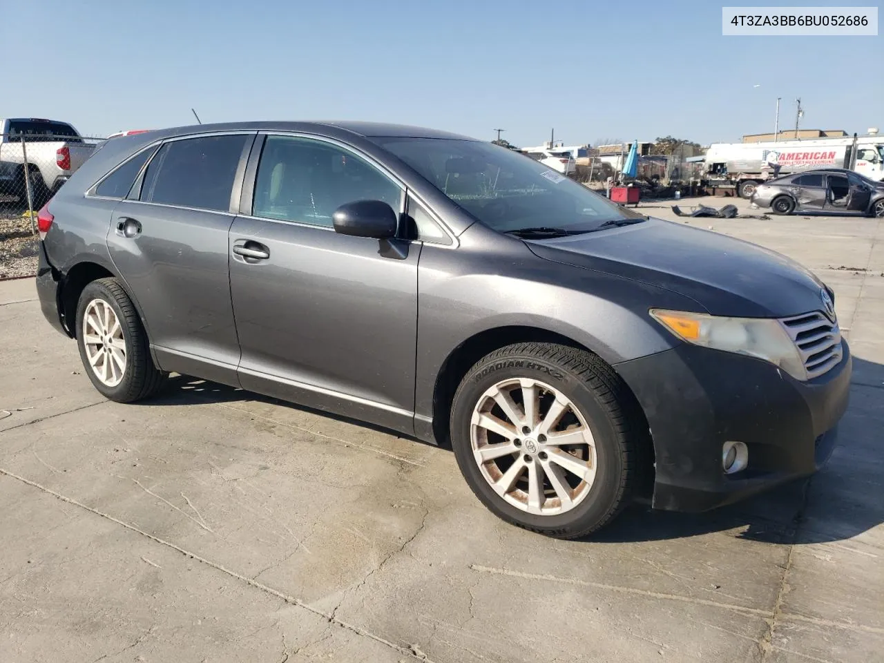 2011 Toyota Venza VIN: 4T3ZA3BB6BU052686 Lot: 75888474