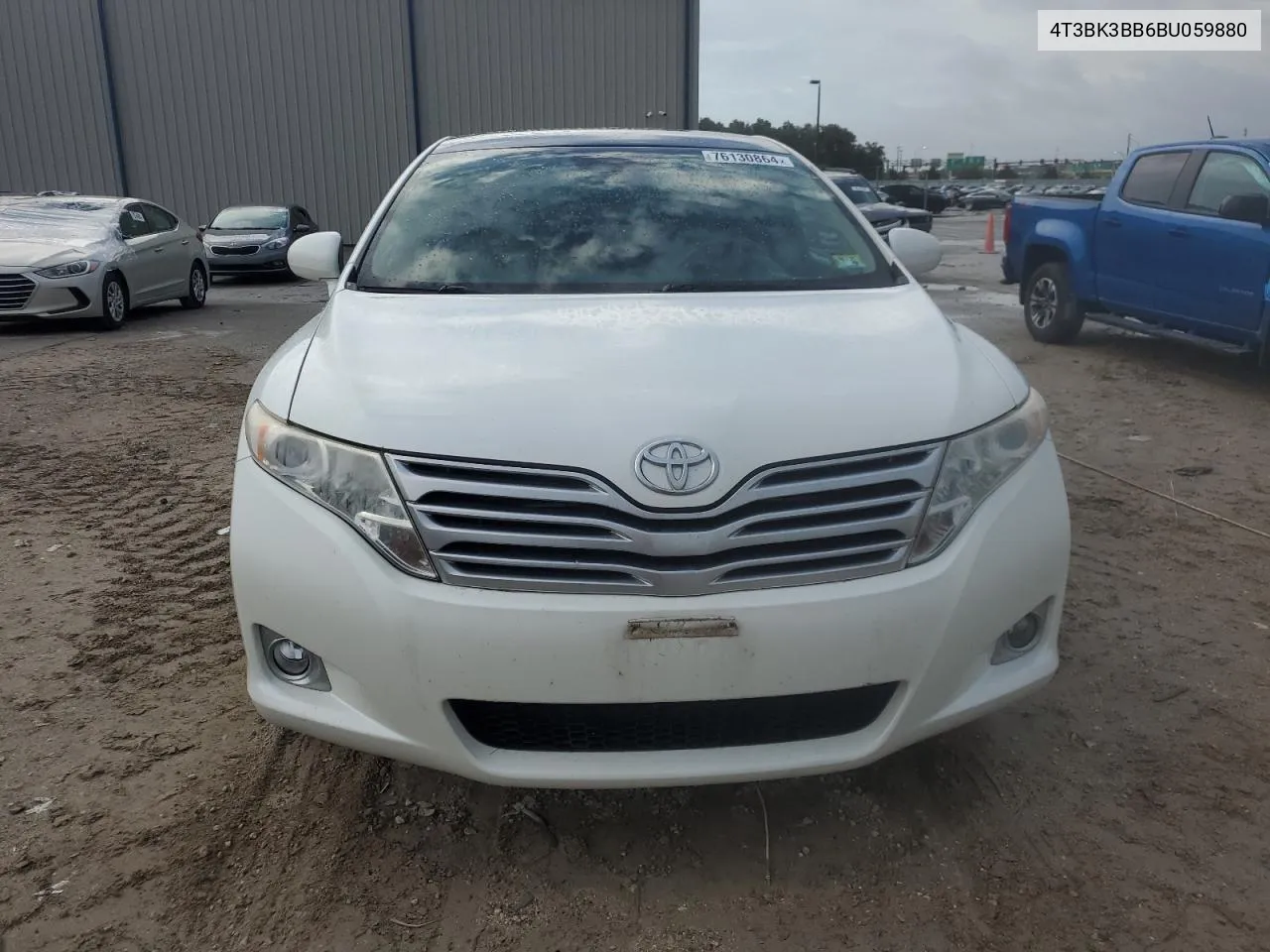 2011 Toyota Venza VIN: 4T3BK3BB6BU059880 Lot: 76130864