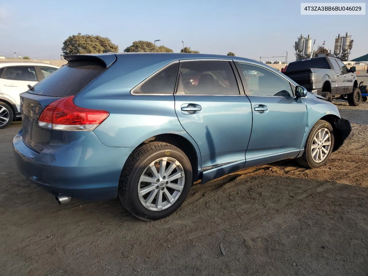 2011 Toyota Venza VIN: 4T3ZA3BB6BU046029 Lot: 76378094