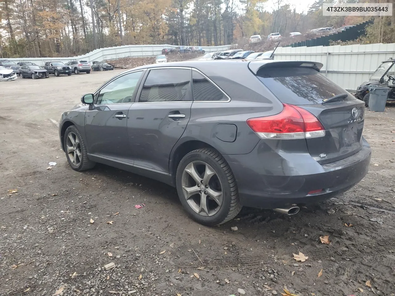 2011 Toyota Venza VIN: 4T3ZK3BB9BU035443 Lot: 76506054