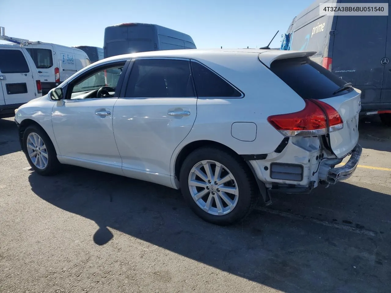 2011 Toyota Venza VIN: 4T3ZA3BB6BU051540 Lot: 76609954