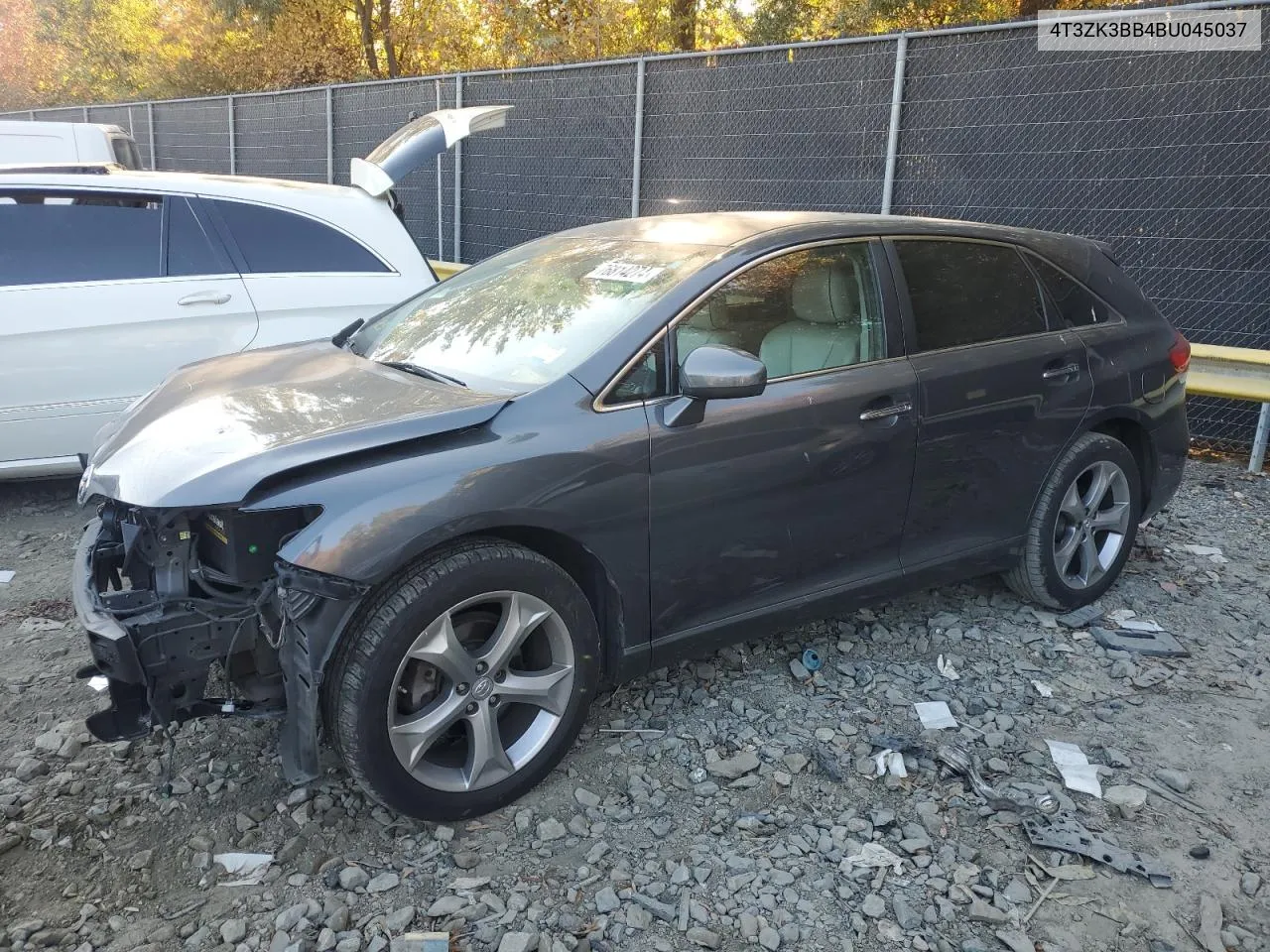 2011 Toyota Venza VIN: 4T3ZK3BB4BU045037 Lot: 76814274