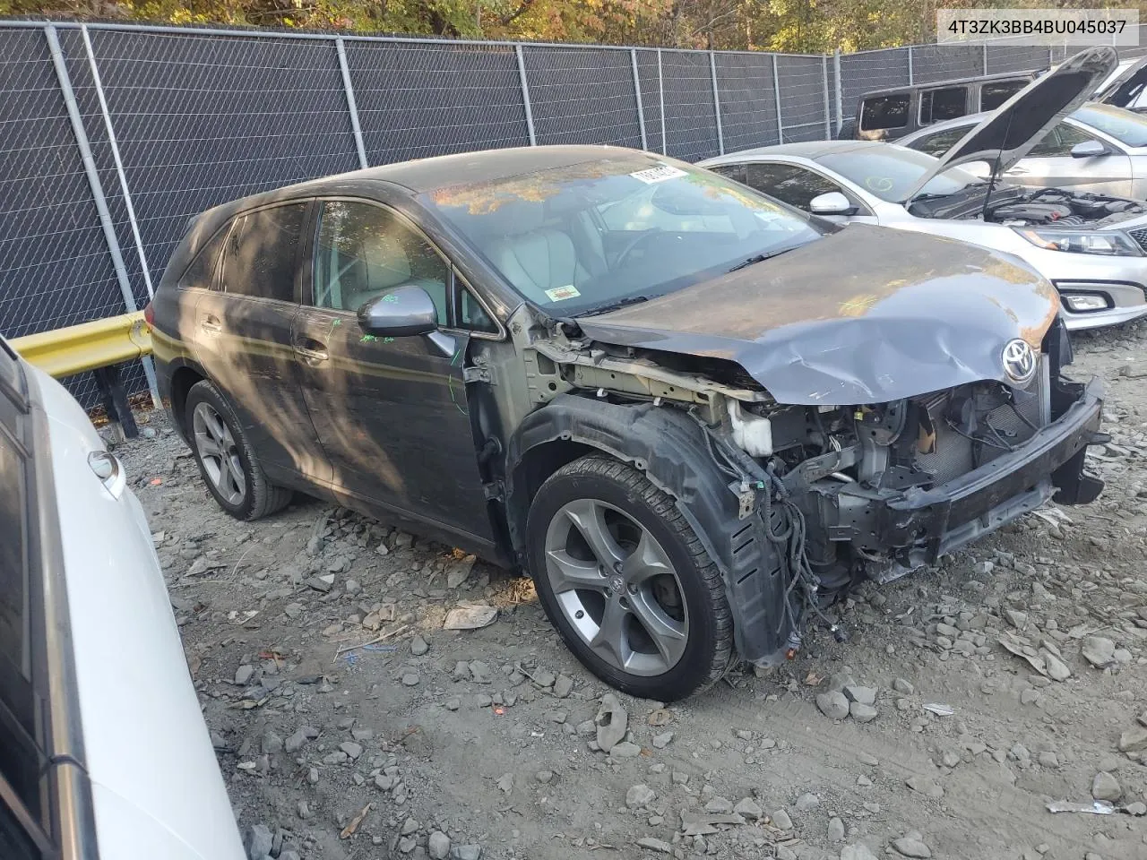 2011 Toyota Venza VIN: 4T3ZK3BB4BU045037 Lot: 76814274