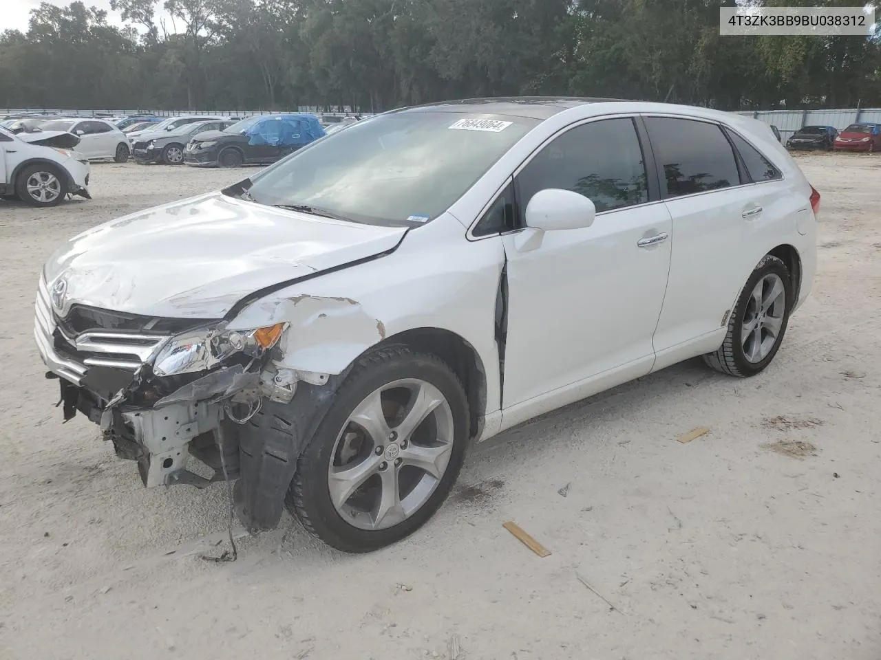 4T3ZK3BB9BU038312 2011 Toyota Venza