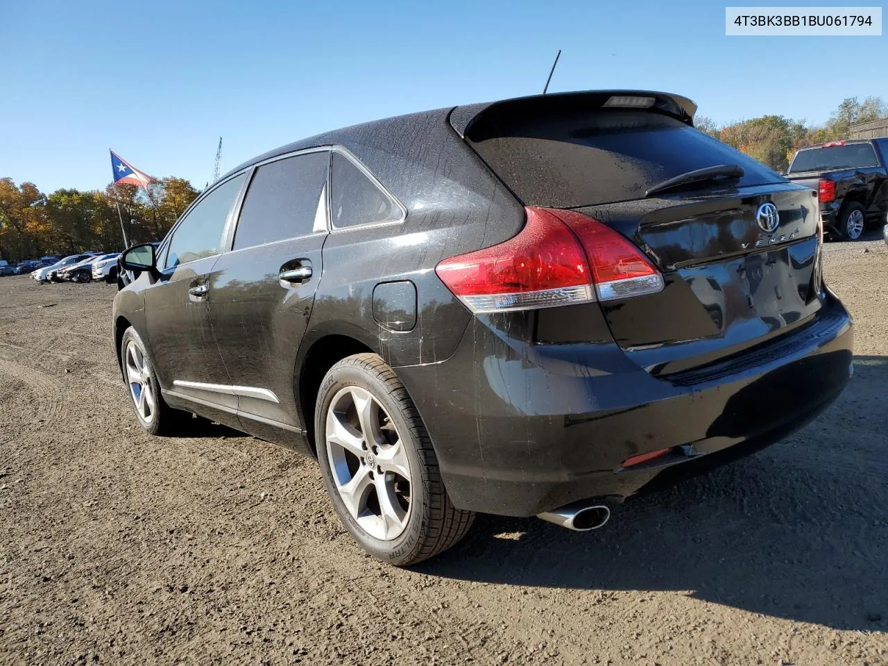 2011 Toyota Venza VIN: 4T3BK3BB1BU061794 Lot: 76874084