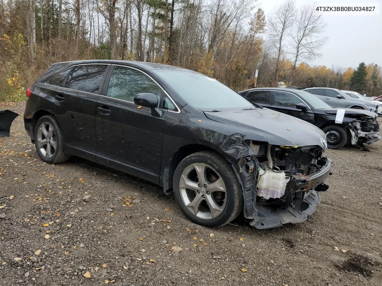 2011 Toyota Venza VIN: 4T3ZK3BB0BU034827 Lot: 76991414