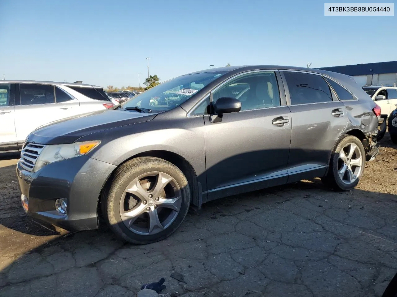 2011 Toyota Venza VIN: 4T3BK3BB8BU054440 Lot: 77120244