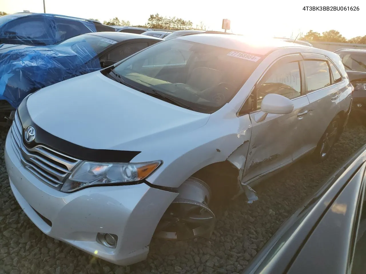 2011 Toyota Venza VIN: 4T3BK3BB2BU061626 Lot: 77168984