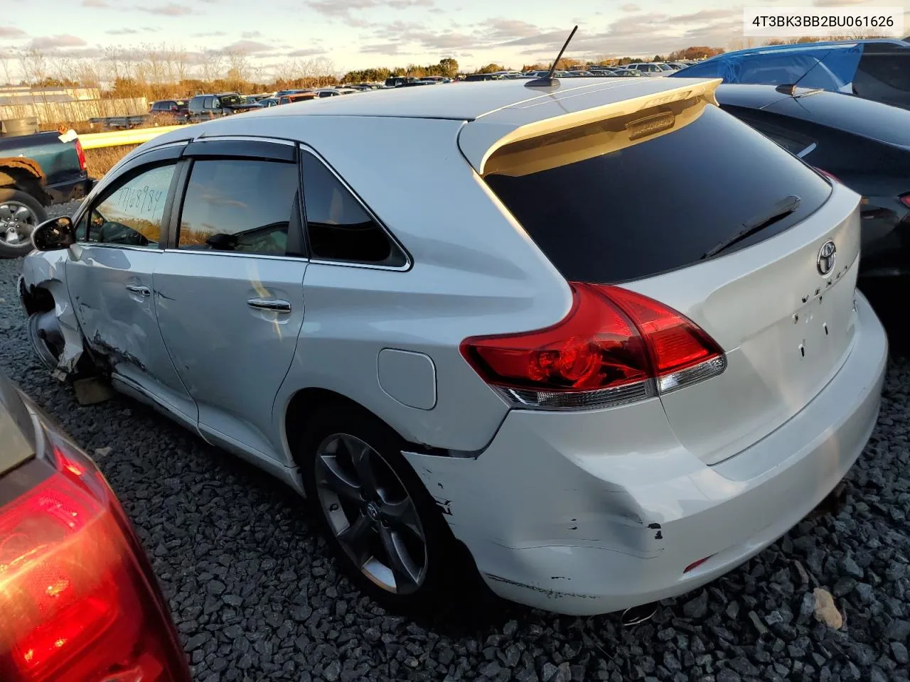 2011 Toyota Venza VIN: 4T3BK3BB2BU061626 Lot: 77168984