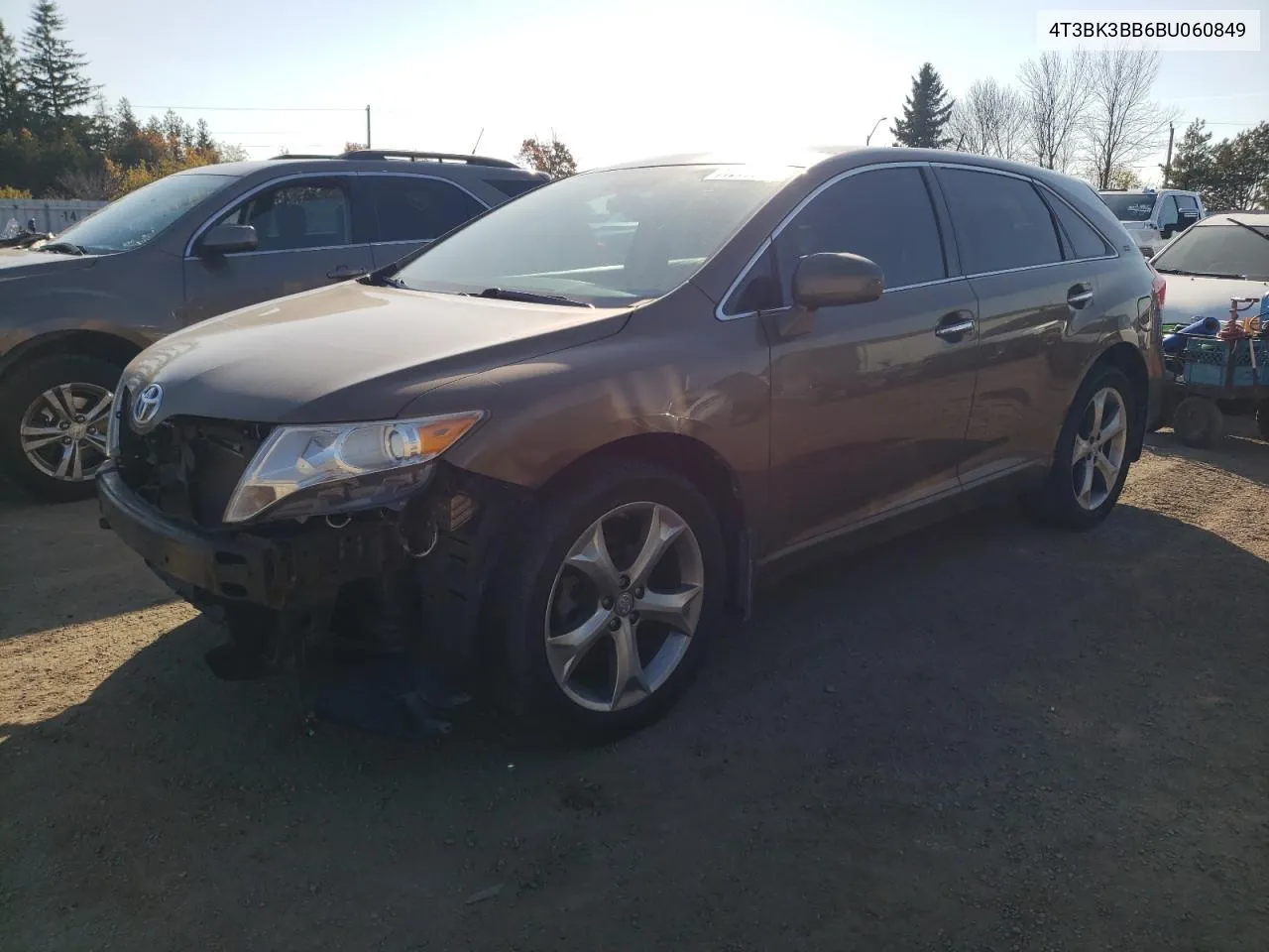 2011 Toyota Venza VIN: 4T3BK3BB6BU060849 Lot: 77277804