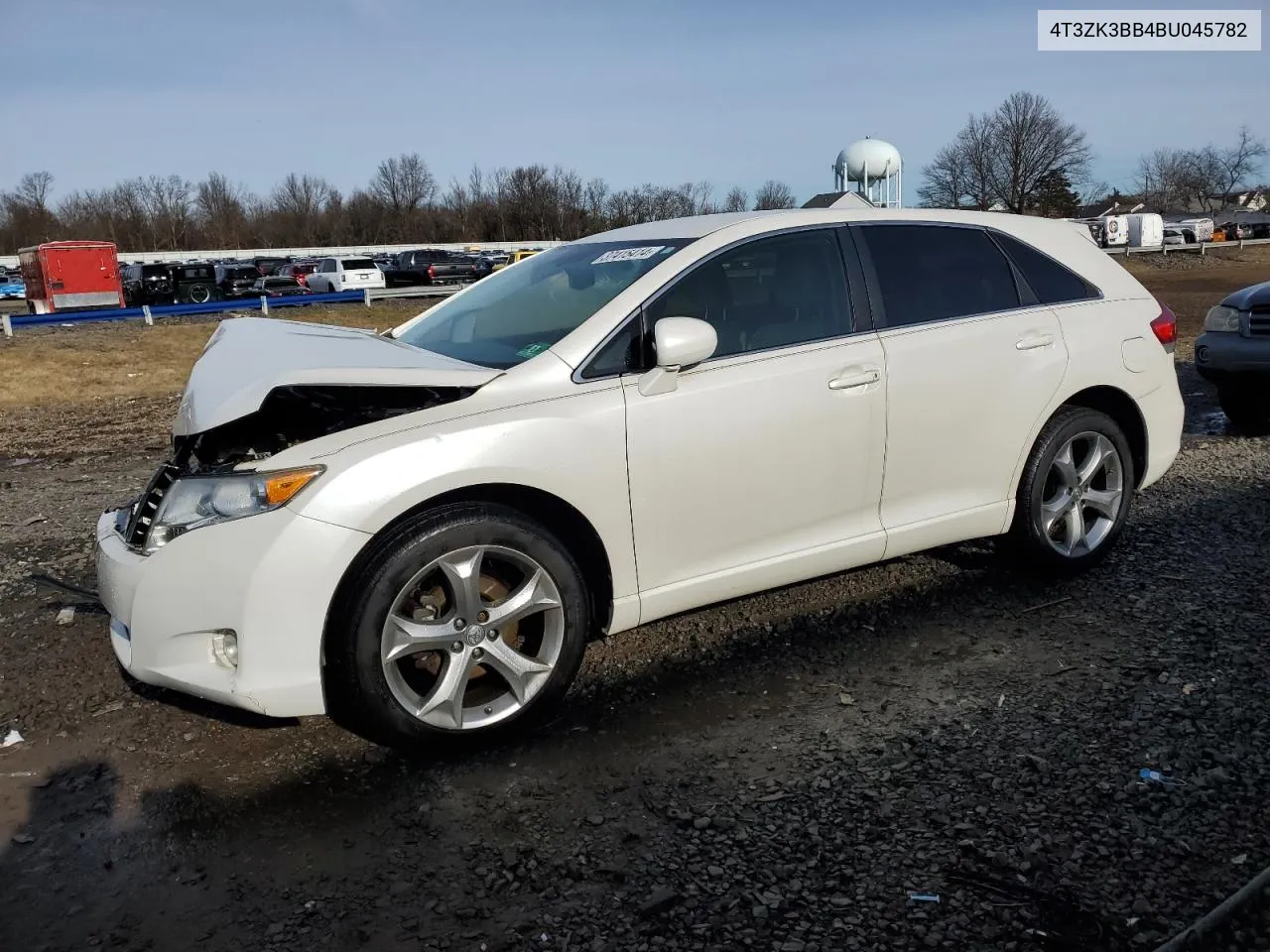 2011 Toyota Venza VIN: 4T3ZK3BB4BU045782 Lot: 77310554