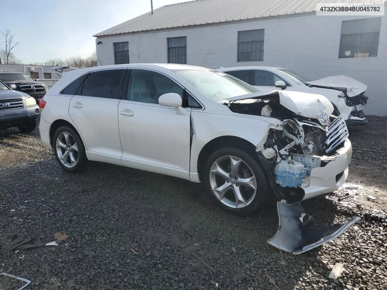 2011 Toyota Venza VIN: 4T3ZK3BB4BU045782 Lot: 77310554