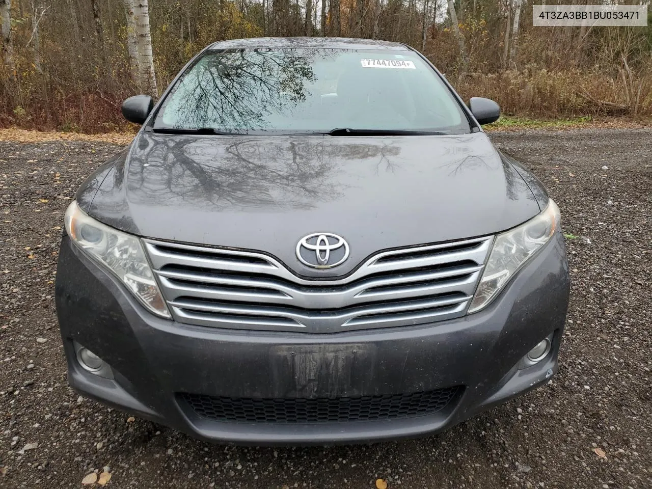 2011 Toyota Venza VIN: 4T3ZA3BB1BU053471 Lot: 77447094