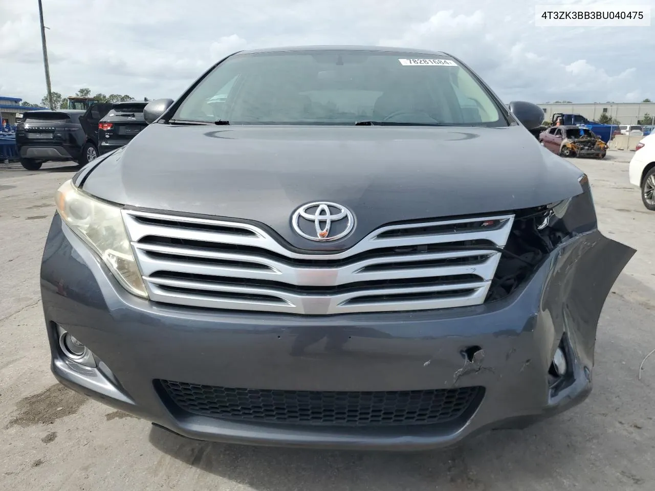 2011 Toyota Venza VIN: 4T3ZK3BB3BU040475 Lot: 78281684