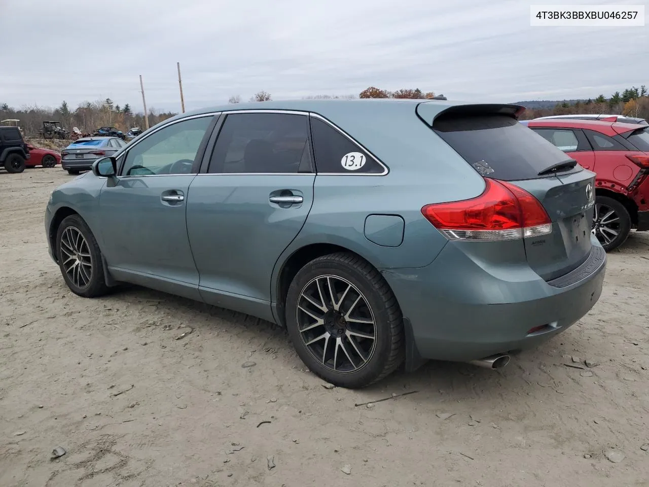 2011 Toyota Venza VIN: 4T3BK3BBXBU046257 Lot: 78311124