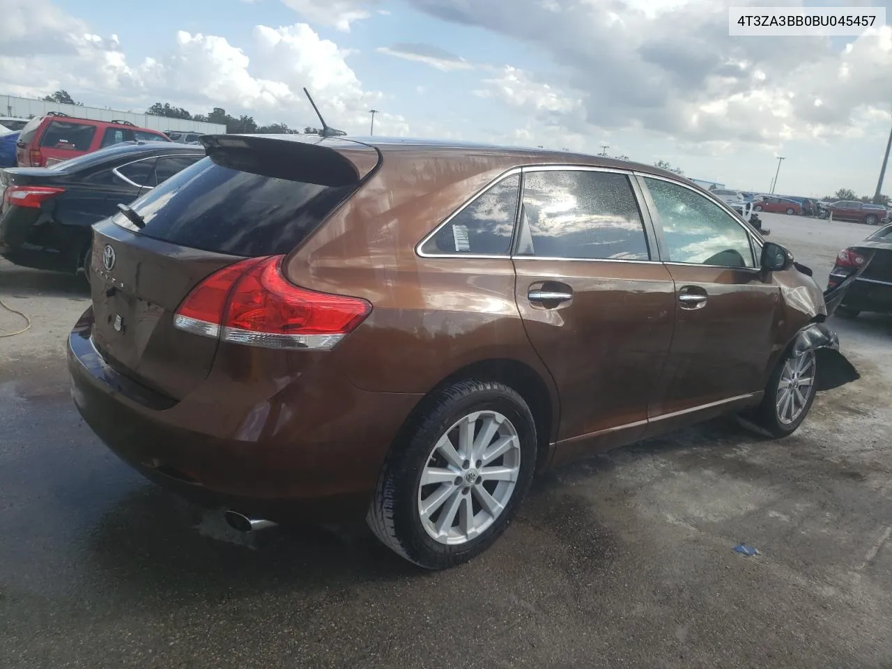 2011 Toyota Venza VIN: 4T3ZA3BB0BU045457 Lot: 78589594