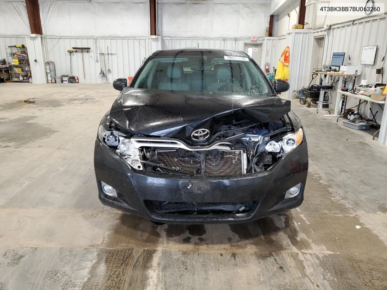 2011 Toyota Venza VIN: 4T3BK3BB7BU063260 Lot: 78931494