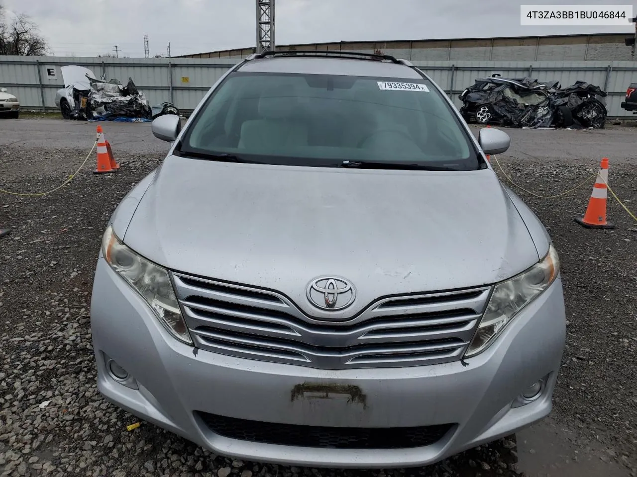 2011 Toyota Venza VIN: 4T3ZA3BB1BU046844 Lot: 79335394