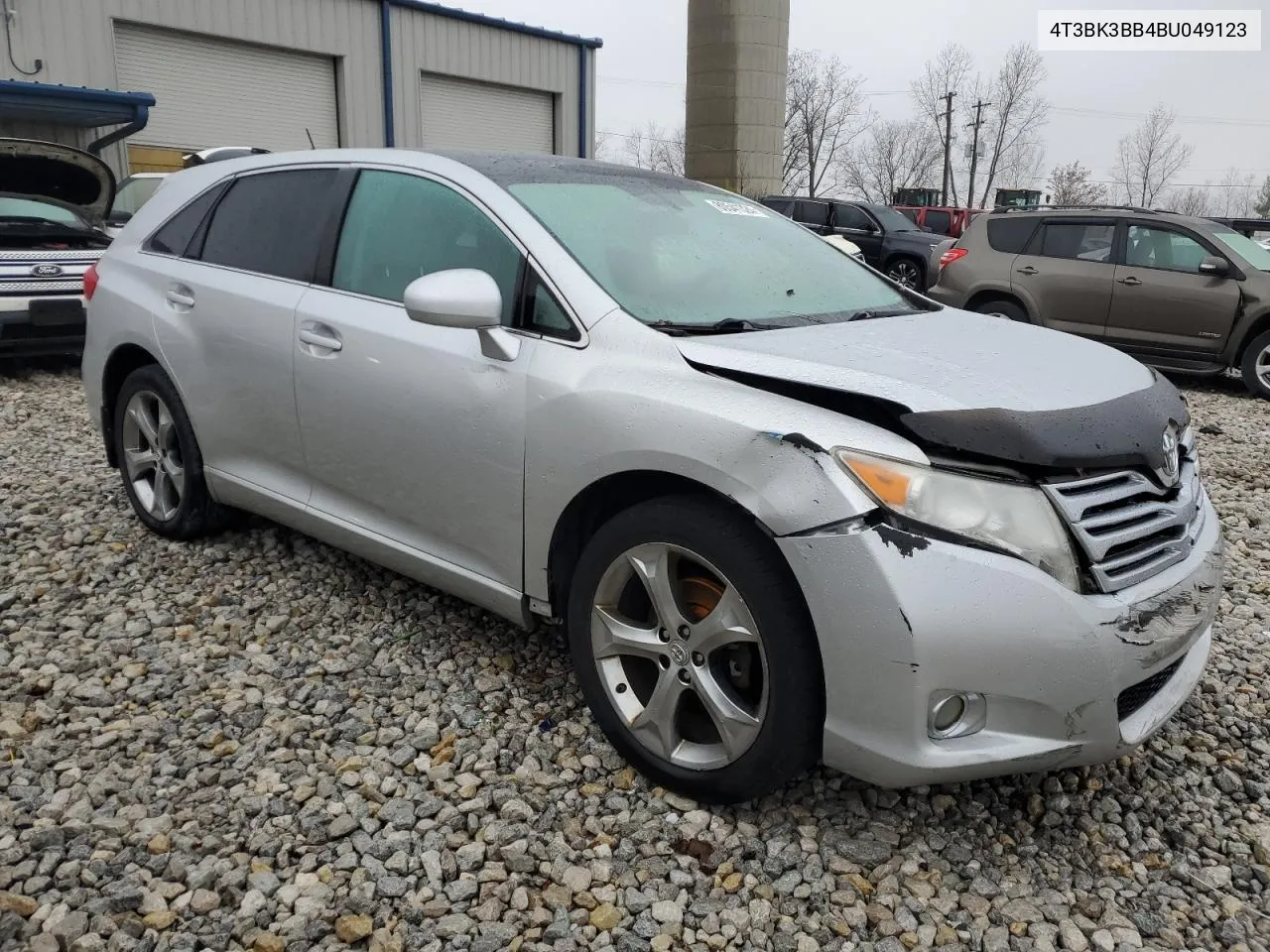 2011 Toyota Venza VIN: 4T3BK3BB4BU049123 Lot: 80541324