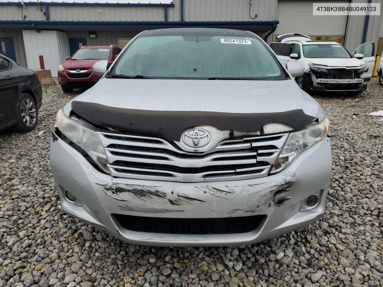 2011 Toyota Venza VIN: 4T3BK3BB4BU049123 Lot: 80541324