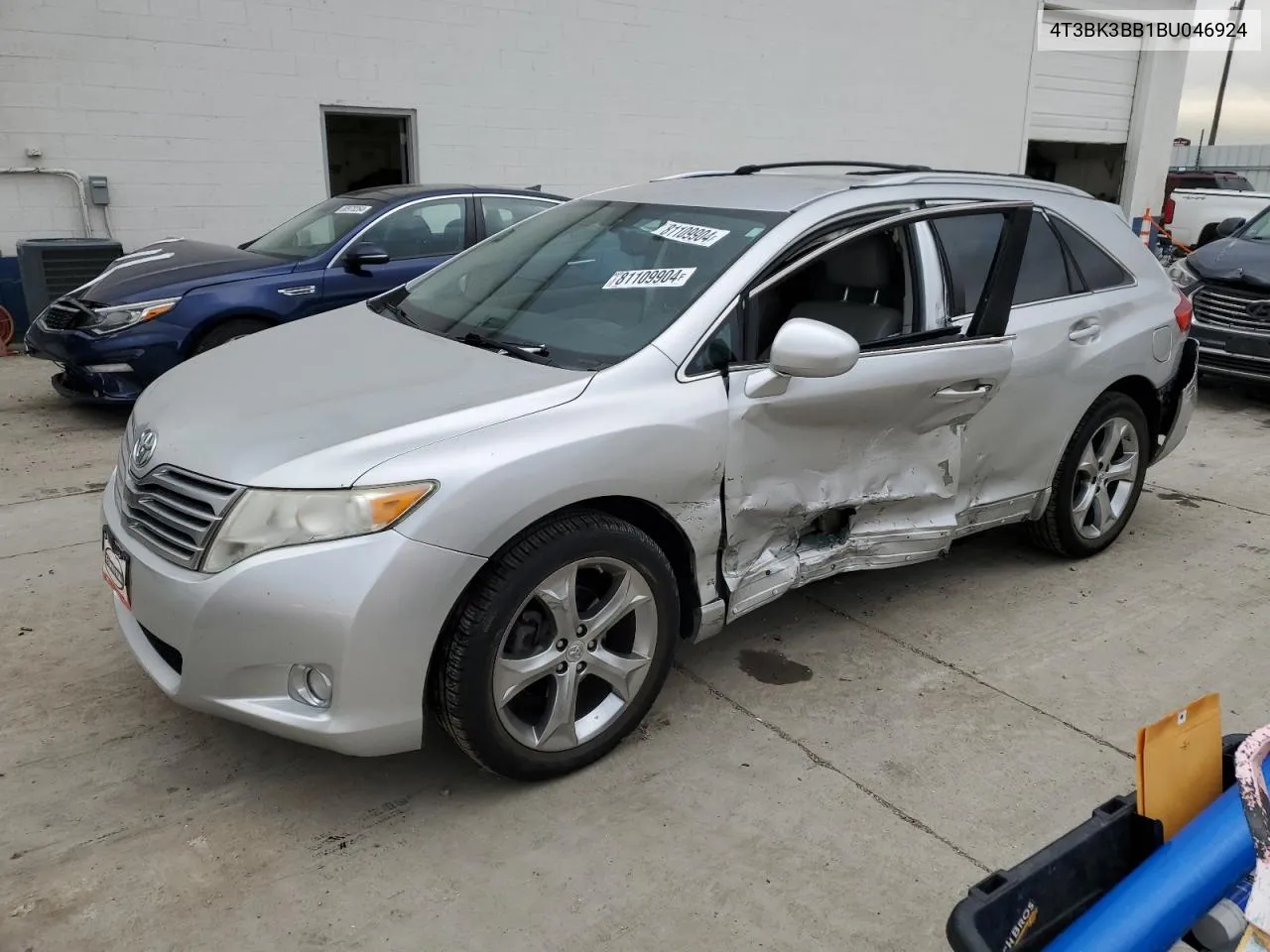 2011 Toyota Venza VIN: 4T3BK3BB1BU046924 Lot: 81109904