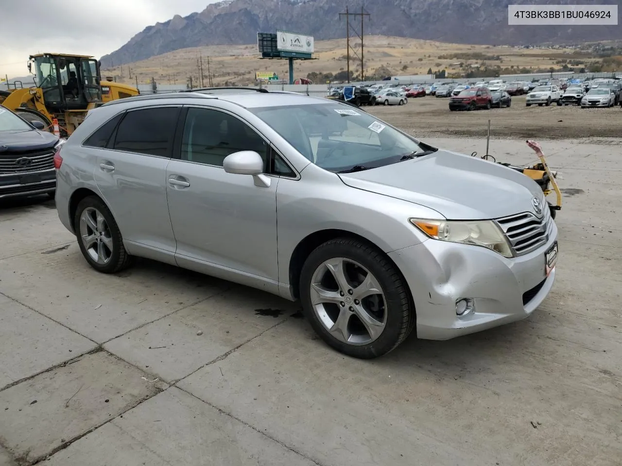 2011 Toyota Venza VIN: 4T3BK3BB1BU046924 Lot: 81109904