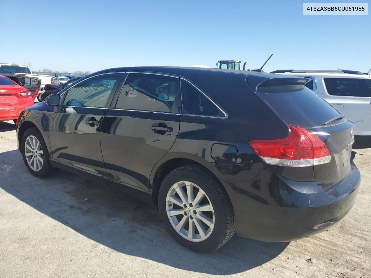 2012 Toyota Venza Le VIN: 4T3ZA3BB6CU061955 Lot: 44291674