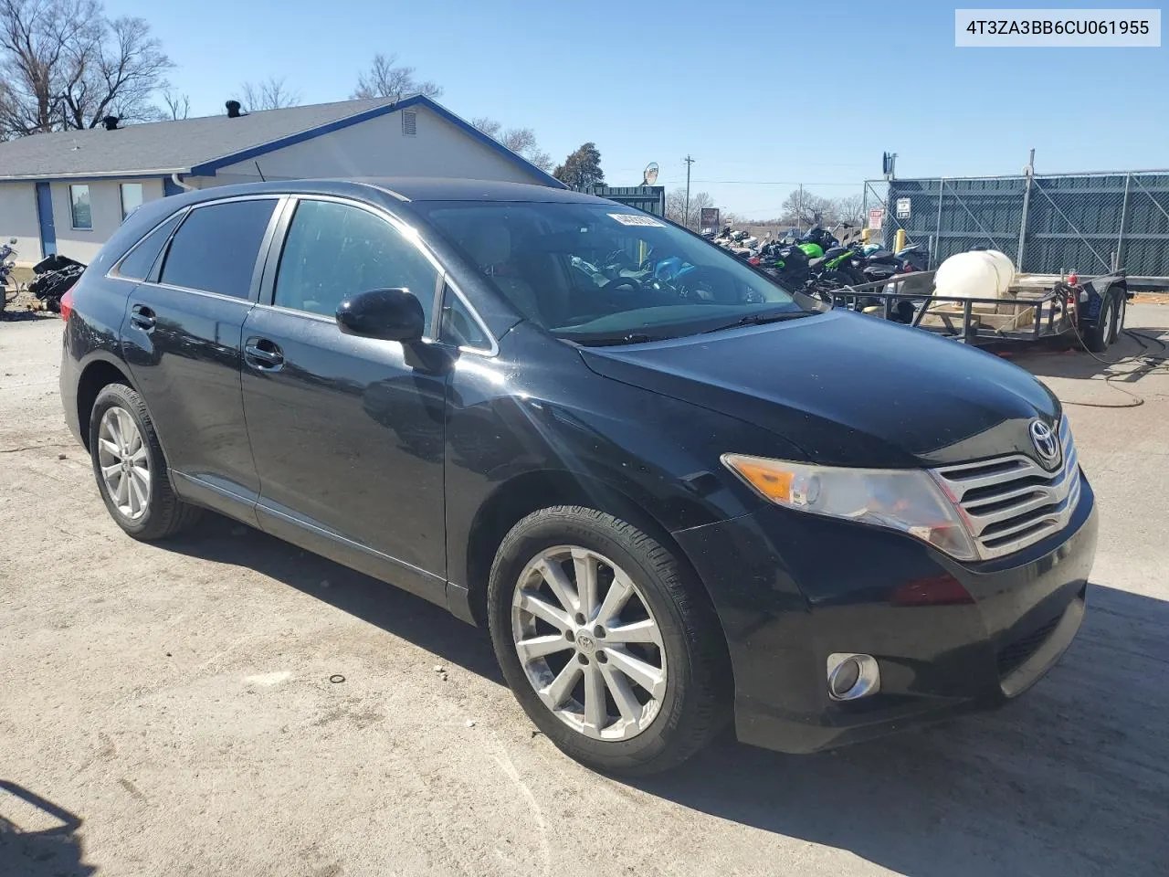 2012 Toyota Venza Le VIN: 4T3ZA3BB6CU061955 Lot: 44291674