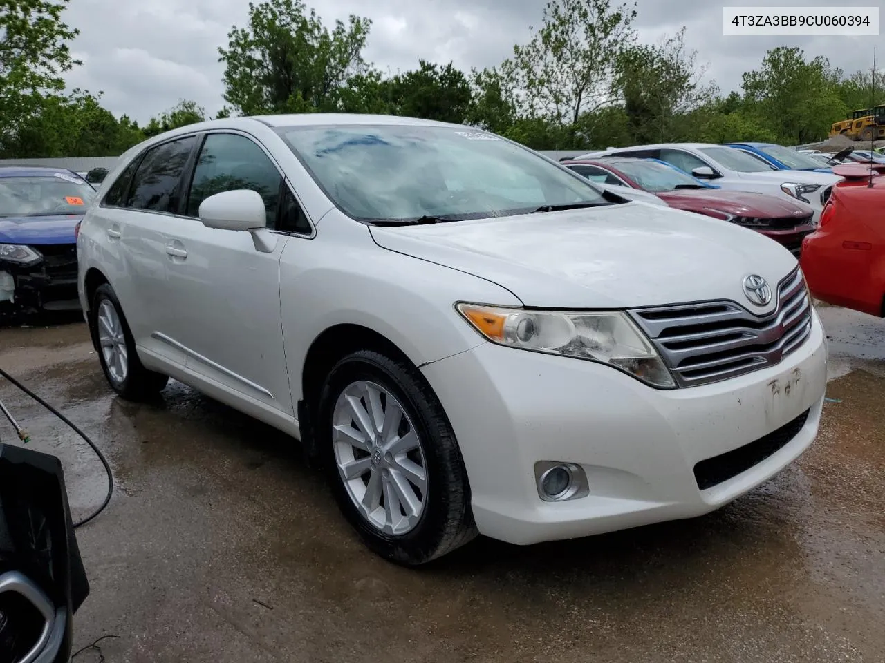 2012 Toyota Venza Le VIN: 4T3ZA3BB9CU060394 Lot: 53047184