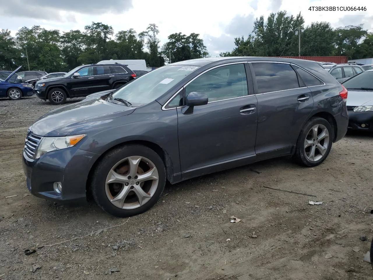 2012 Toyota Venza Le VIN: 4T3BK3BB1CU066446 Lot: 61002194