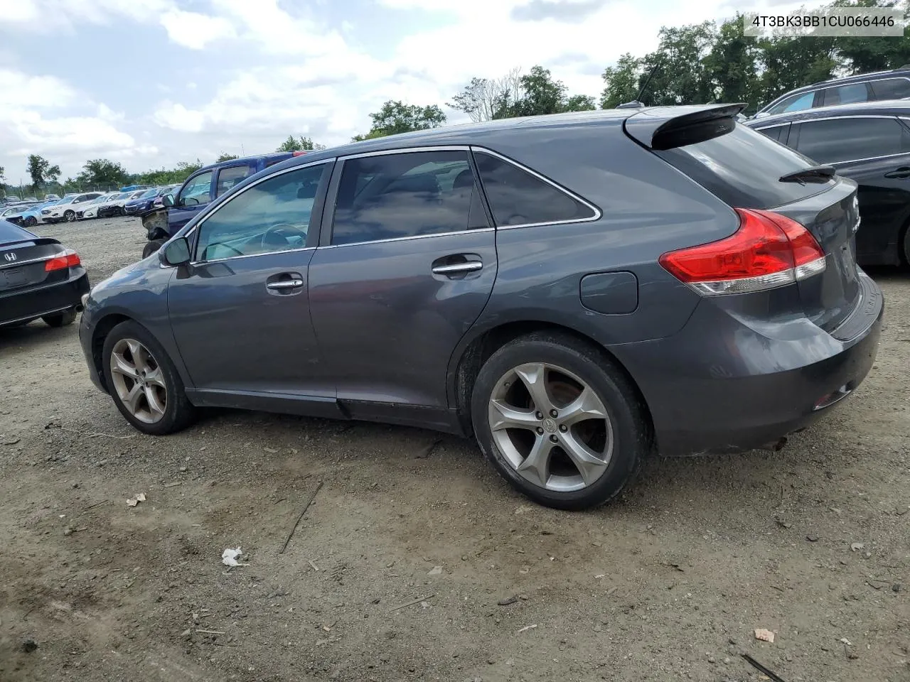 2012 Toyota Venza Le VIN: 4T3BK3BB1CU066446 Lot: 61002194