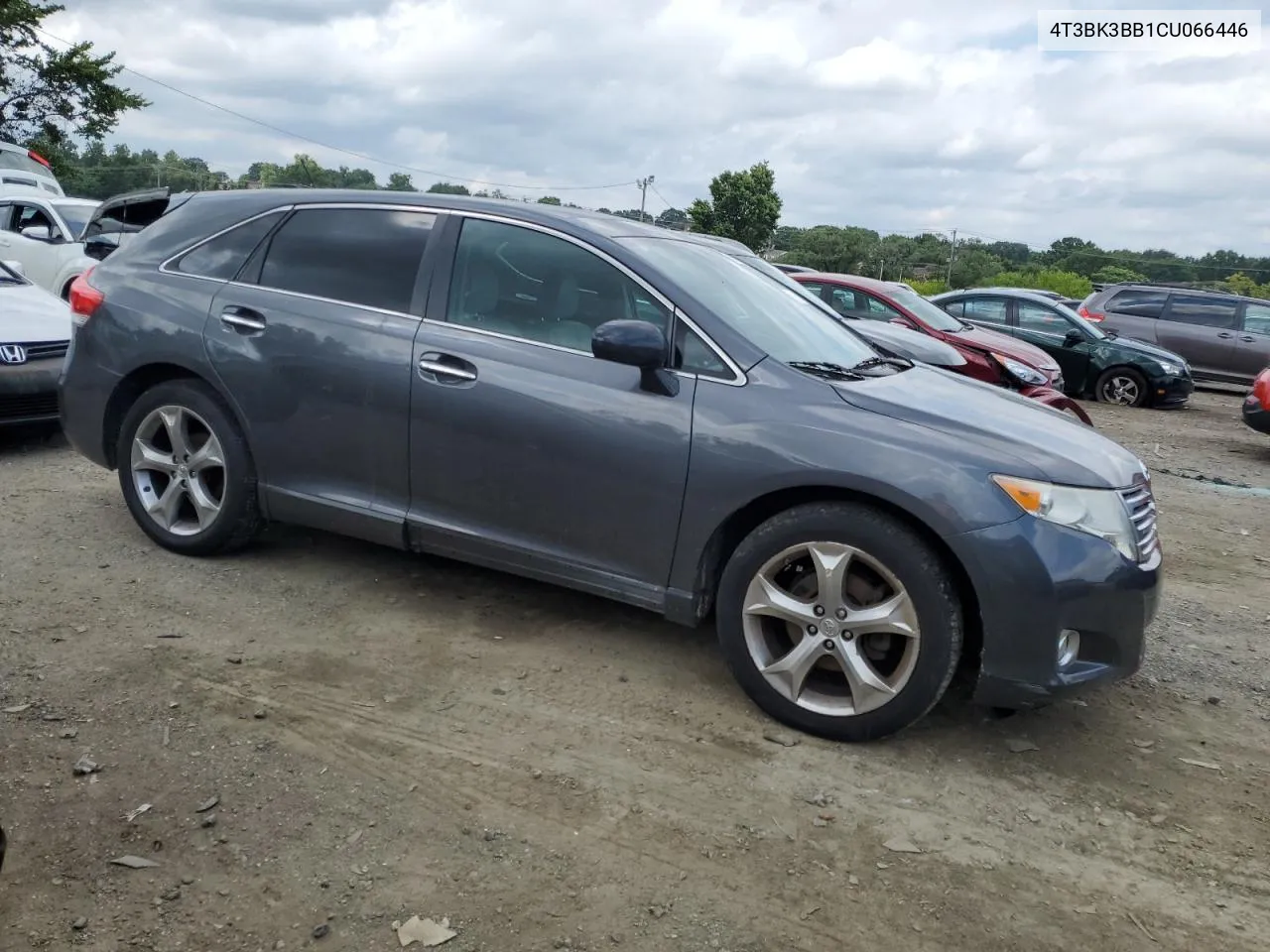 2012 Toyota Venza Le VIN: 4T3BK3BB1CU066446 Lot: 61002194