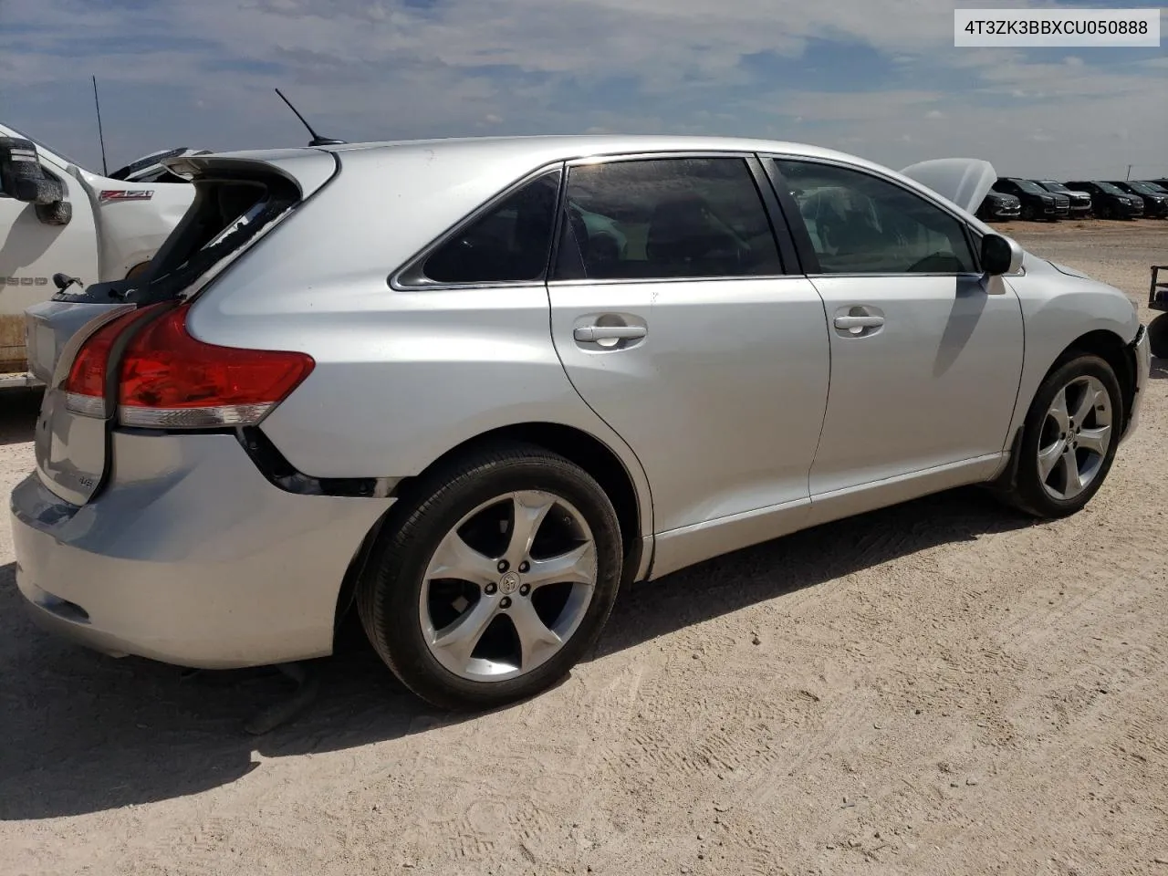 2012 Toyota Venza Le VIN: 4T3ZK3BBXCU050888 Lot: 63497454